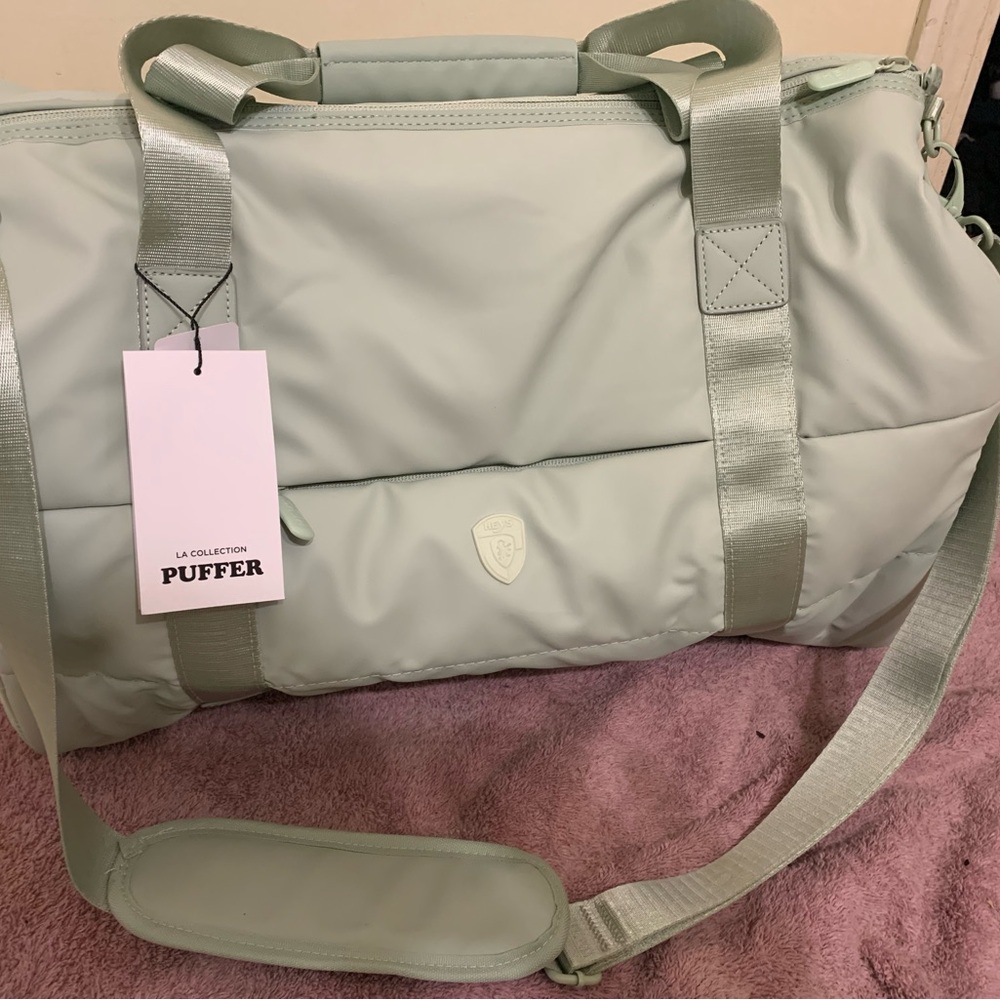 Puffer Mint Green Tote Bag
